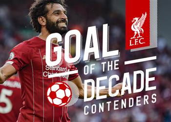 فيديو هدف محمد صلاح ضد توتنهام يترشح للأفضل في ليفربول خلال العقد الماضي