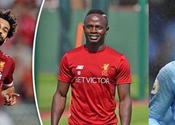 بطائرة خاصة محمد صلاح وماني ومحرز يحضرون حفل كاف بالغردقة