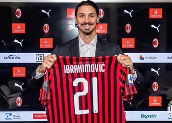 بعد انتقاله رسمي ا إبراهيموفيتش يقدم وعد ا لجماهير ميلان
