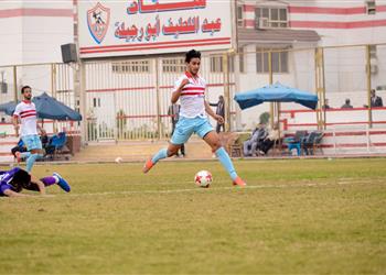 أحمد عيد يعلق على ظهوره الأول مع الزمالك أمام أسوان في الدوري