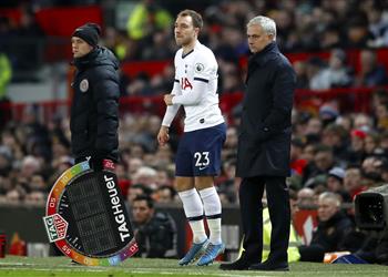 مورينيو يثير التكهنات حول مستقبل إريكسن مع توتنهام هناك 3 احتمالات