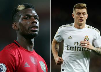 ذا صن ريال مدريد ينوي استغلال كروس لحسم صفقة بوجبا من مانشستر يونايتد