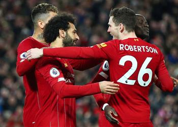 مدافع ليفربول صلاح وماني وفيرمينو الأكثر سعادة بشباكنا النظيفة