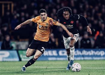 مانشستر يونايتد يتعادل مع وولفرهامبتون في كأس الاتحاد ويلجأن لإعادة المباراة