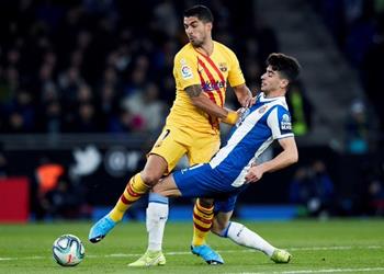 سواريز طرد دي يونج ليس عذر ا لتعادلنا مع إسبانيول