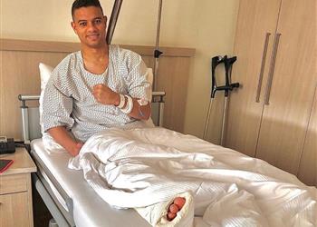 سعد سمير ينتظر تقرير الطبيب الألماني لتحديد موعد عودته لمصر