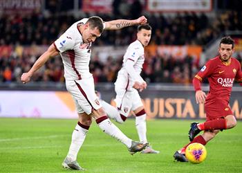 بالفيديو روما يسقط أمام تورينو بثنائية بيلوتي