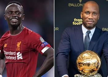 بعد تتويجه بجائزة أفضل لاعب في إفريقيا دروجبا يهنئ ساديو ماني رمز إحياء الكرة السنغالية