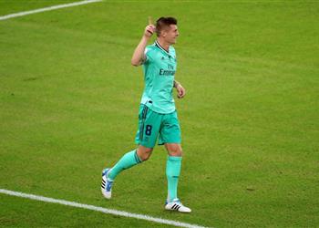 بالفيديو رقم مميز لـ توني كروس بعد هدفه أمام فالنسيا