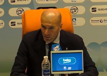 زيدان ي شيد بـ عبقرية نجوم ريال مدريد بعد تخطي فالنسيا ويوضح حقيقة تواجد جاريث بيل في نهائي السوبر الإسباني