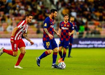 صور ميسي شعر بالرعب مع نهاية مباراة برشلونة وأتلتيكو مدريد