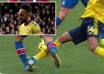 أوباميانج يعتذر للاعب كريستال بالاس بعد التسبب في إصابته