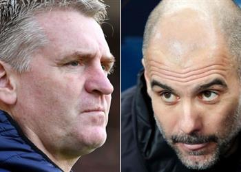 مدرب أستون فيلا جوارديولا مدرب لا ي صدق ومانشستر سيتي مازال يأمل سقوط ليفربول