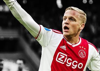 فان دي بيك يصدم مانشستر يونايتد سأظل مع أياكس ولا أفكر في الرحيل