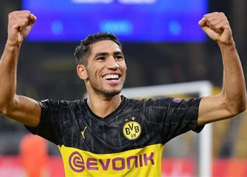 حكيمي قلبي منقسم بين ريال مدريد وبوروسيا دورتموند