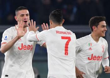 بالفيديو كريستيانو رونالدو يسجل الهدف الثاني ليوفنتوس أمام روما من ركلة جزاء