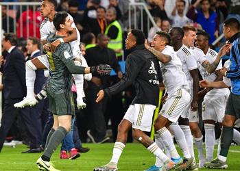 تجسس كورتوا قاد ريال مدريد للفوز على أتلتيكو مدريد في ركلات الترجيح