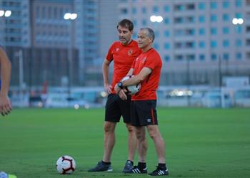 مران الأهلي غياب فايلر وسيد عبد الحفيظ وجاهزية حسين الشحات وعاشور لمباراة طنطا