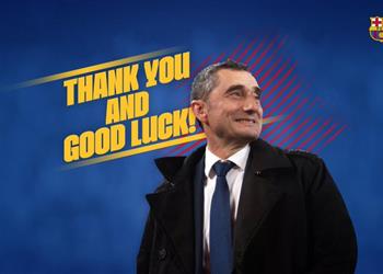 رسمي ا برشلونة يعلن إقالة فالفيردي ويكشف عن مدربه الجديد