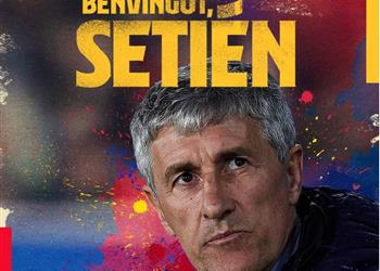 برشلونة يكشف عن موعد تقديم كيكي سيتين مدرب ا للفريق