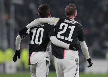 بالفيديو ديبالا وهيجواين يقودان يوفنتوس لربع نهائي كأس إيطاليا برباعية في أودينيزي