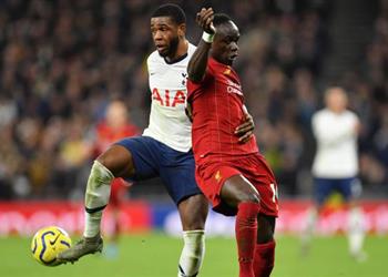 تانجانجا مدافع توتنهام الشاب لم أشعر بالقلق أمام محمد صلاح وساديو ماني