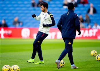 بالفيديو بمشاركة تريزيجيه أستون فيلا يتعادل مع برايتون في الدوري الإنجليزي