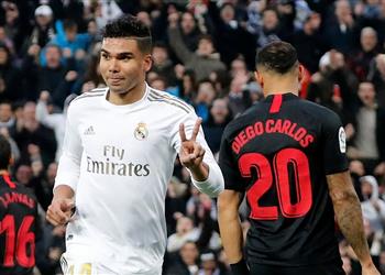 4 حقائق في فوز ريال مدريد على إشبيلية إنجاز كاسيميرو وعقدة الأندلسيين مستمرة