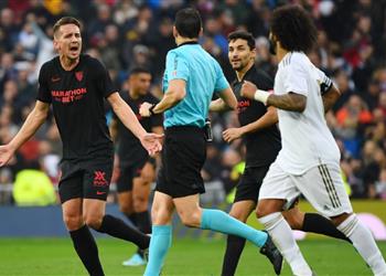 فيديو ماركا هدف إشبيلية الثاني في ريال مدريد لم يكن صحيح ا