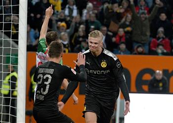 هالاند هاتريك أمام أوجسبورج أنا هادئ ولا أعرف السبب