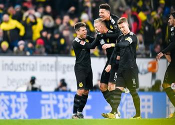 مدرب دورتموند هالاند أظهر قوته على الفور