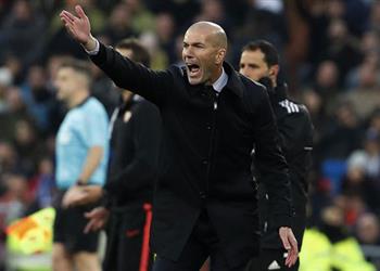 زيدان ي شيد بثلاثي ريال مدريد ويؤكد عانينا أمام إشبيلية ومورينيو كان محق ا تجاه فاران