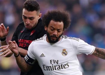 صورة بكاء مارسيلو في مباراة إشبيلية ي ثير تساؤلات جماهير ريال مدريد