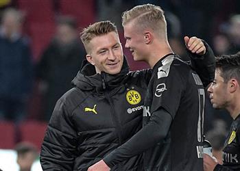 رويس يعلق على هاتريك هالاند في ظهوره الأول مع بوروسيا دورتموند