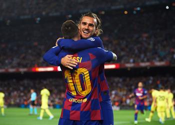 تشكيل برشلونة ضد غرناطة أومتيتي أساسي ا وجريزمان وميسي يقودان الهجوم