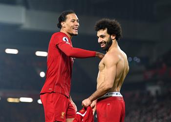 متفوق ا على محمد صلاح جماهير ليفربول تختار فان دايك رجل المباراة أمام مانشستر يونايتد