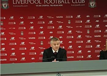 سولشاير مبرر ا الهزيمة أمام ليفربول لا نملك جودة لاعبيهم إنهم الأفضل في الدوري الإنجليزي