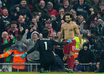 أليسون عن احتفاله بهدف محمد صلاح أمام مانشستر يونايتد فعلت ذلك لهذا السبب