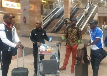 بعثة مازيمبي تصل إلى القاهرة استعداد ا لمواجهة الزمالك في دوري أبطال إفريقيا