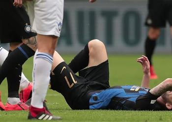 ضربة قوية لإنتر ميلان الإصابة ت بعد بروزوفيتش لثلاثة أسابيع