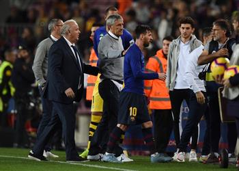 ميسي يغيب عن قائمة برشلونة لمباراة إيبيزا في كأس إسبانيا