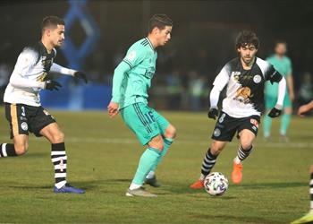 فيديو بتسديدة رائعة سالامانكا ي فاجئ ريال مدريد وي سجل التعادل في كأس ملك إسبانيا