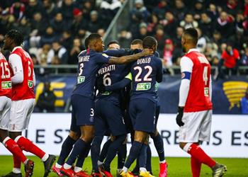 بالفيديو باريس سان جيرمان يتأهل لنهائي كأس الرابطة الفرنسية بثلاثية في ستاد ريمس