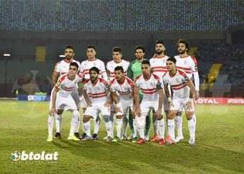 الزمالك بزيه الأبيض أمام مازيمبي في دوري أبطال إفريقيا