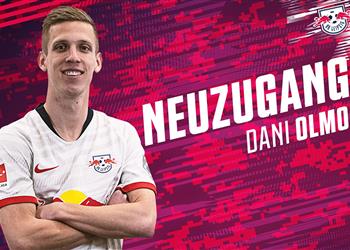 رسمي ا أولمو هدف برشلونة ينتقل إلى لايبزيج