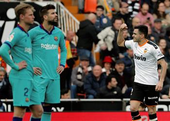 بالفيديو فالنسيا يكسر صمود تير شتيجن ويهزم برشلونة بثنائية