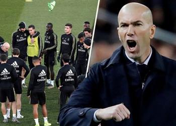 زيدان ي علن قائمة ريال مدريد لمباراة بلد الوليد عودة راموس واستبعاد بيل وفينيسيوس