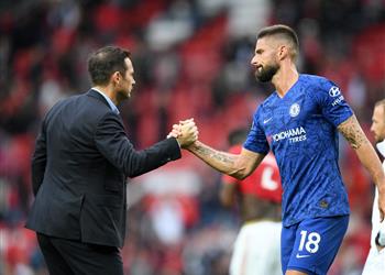 لامبارد يكشف سبب غياب جيرو عن مباراة تشيلسي وهال سيتي