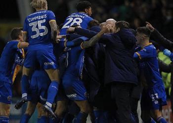 بالفيديو شروزبري يحرج ليفربول ويفرض عليه إعادة المباراة بمشاركة محمد صلاح