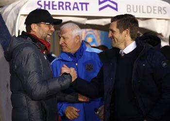 مدرب شروزبري بعد التعادل مع ليفربول لم أستطع طلب المزيد من اللاعبين والذهاب لـ أنفيلد أمر رائع